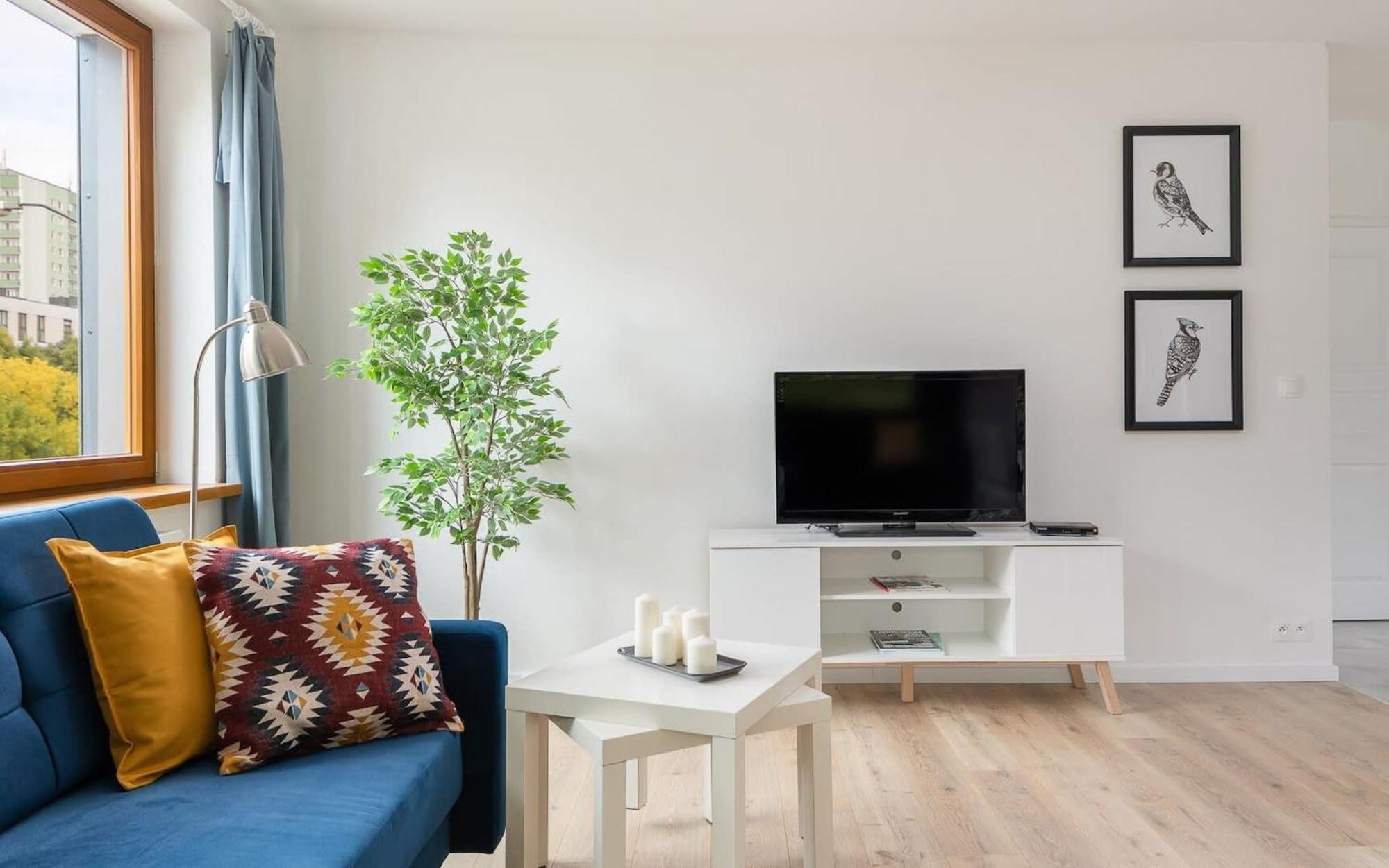 Pulawska 221 - Colorful Apartment With Balcony By Noclegi Renters Warszawa Exteriör bild