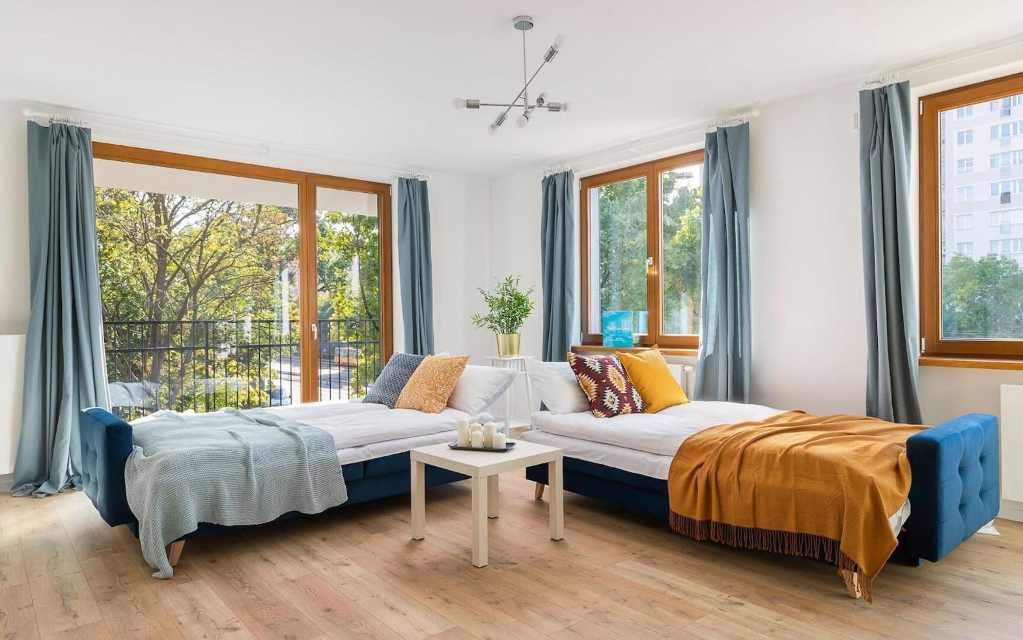 Pulawska 221 - Colorful Apartment With Balcony By Noclegi Renters Warszawa Exteriör bild